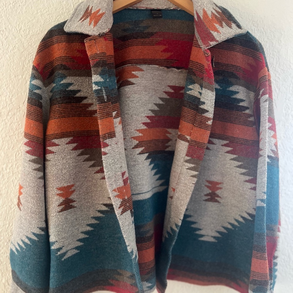 Southwestern Patterned Jacket - image 2